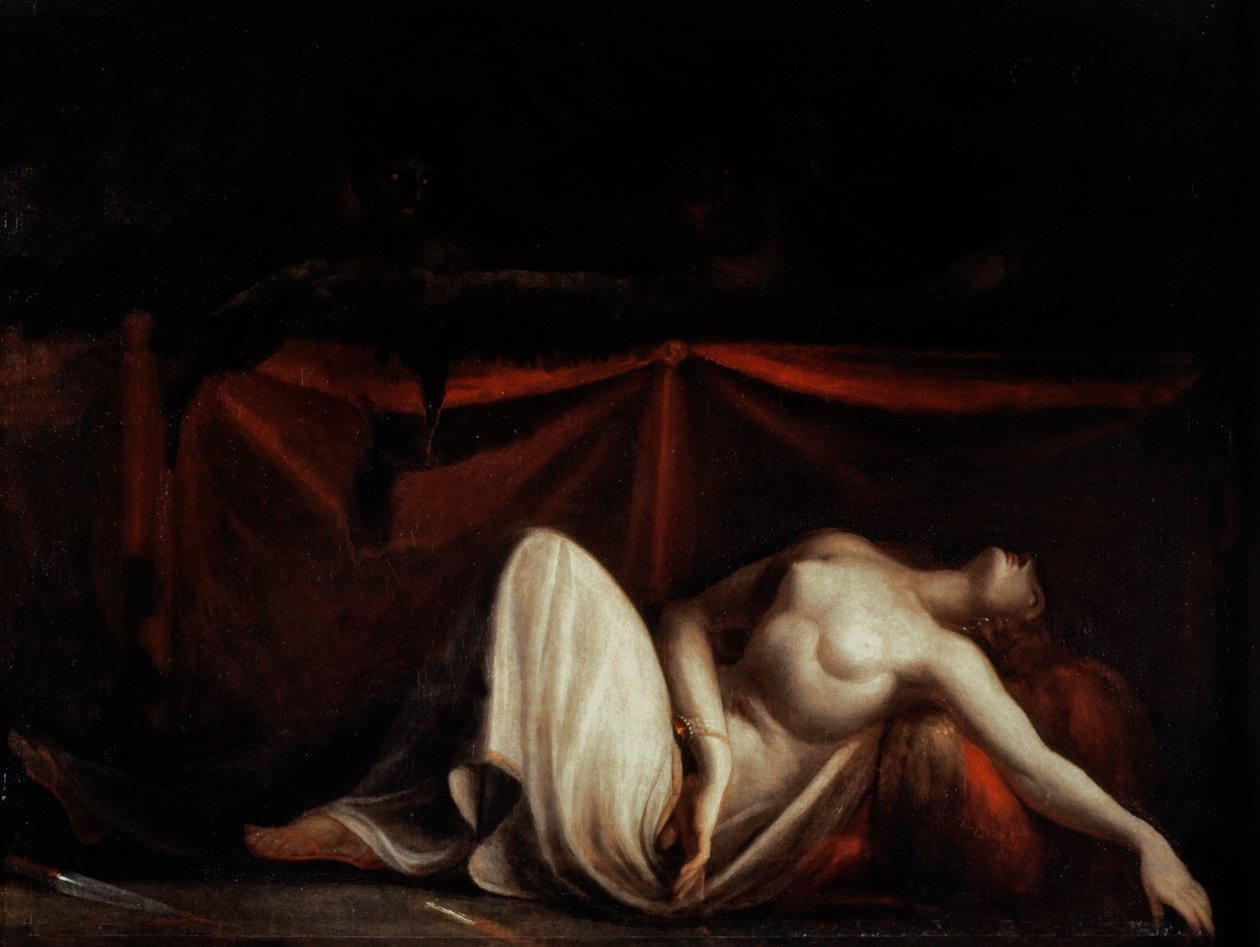 A meggyilkolt nő és a fúriák (olaj, vászon) alkotó: Henry (1741-1825) Fuseli
