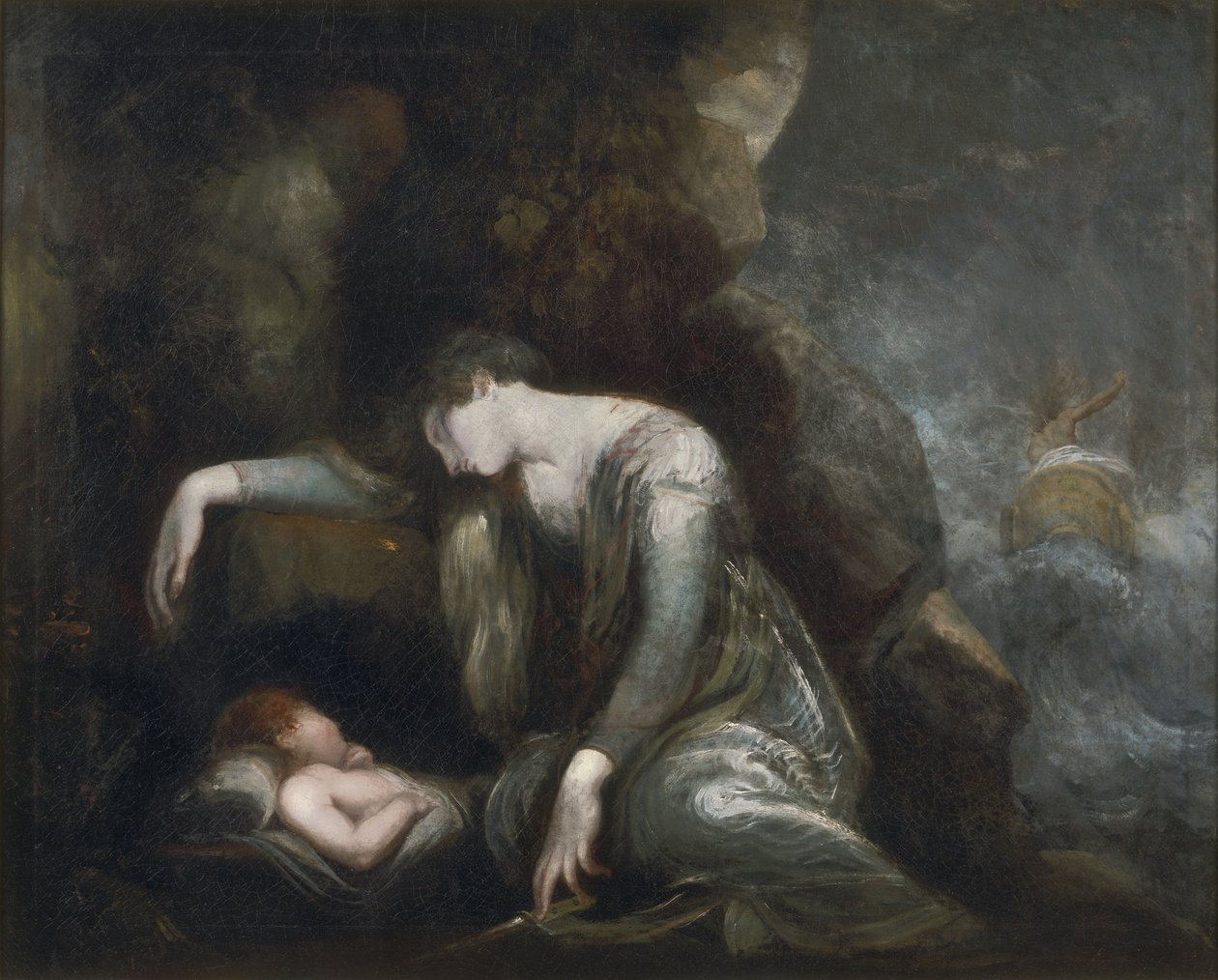 Danaë és Perseus a Seriphoson alkotó: Henry (1741 1825) Fuseli