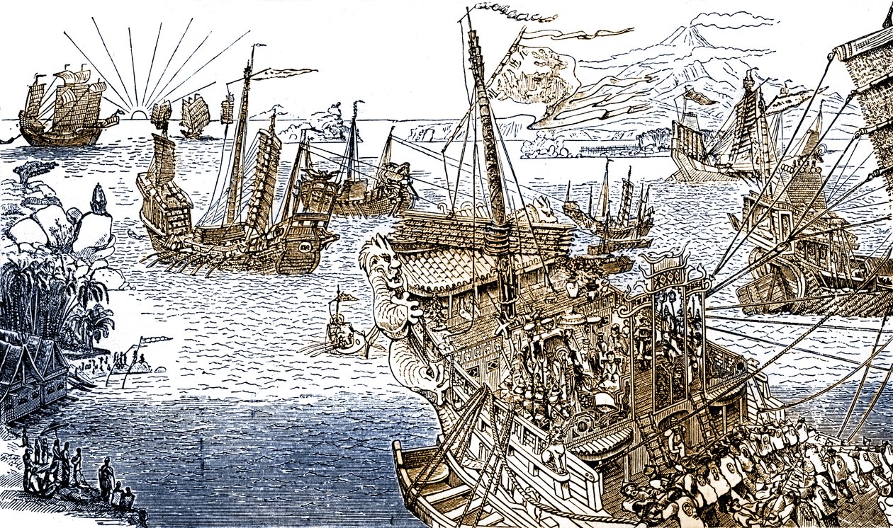 Marco Polo hajója alkotó: Henry (after) Yule