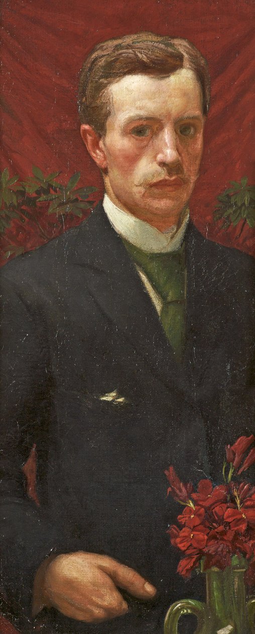Önarckép, 1890 körül alkotó: Henry A. 1868 1940 Payne