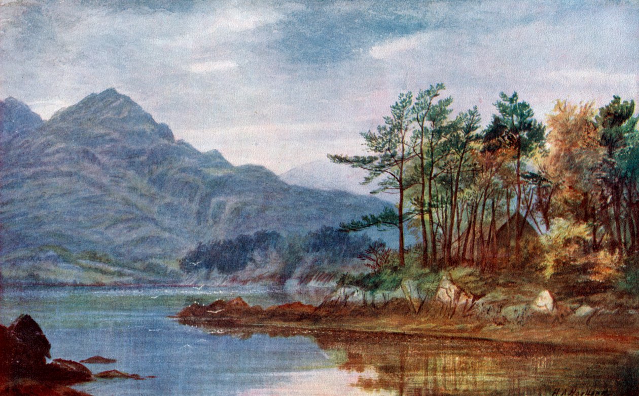 Gougane-Barra, Cork megye, Írország, 1924-1926 alkotó: Henry Albert Hartland
