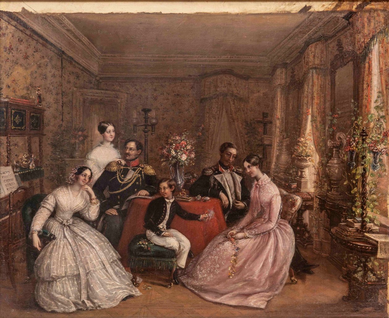 Csernyesev család alkotó: Henry Andrews