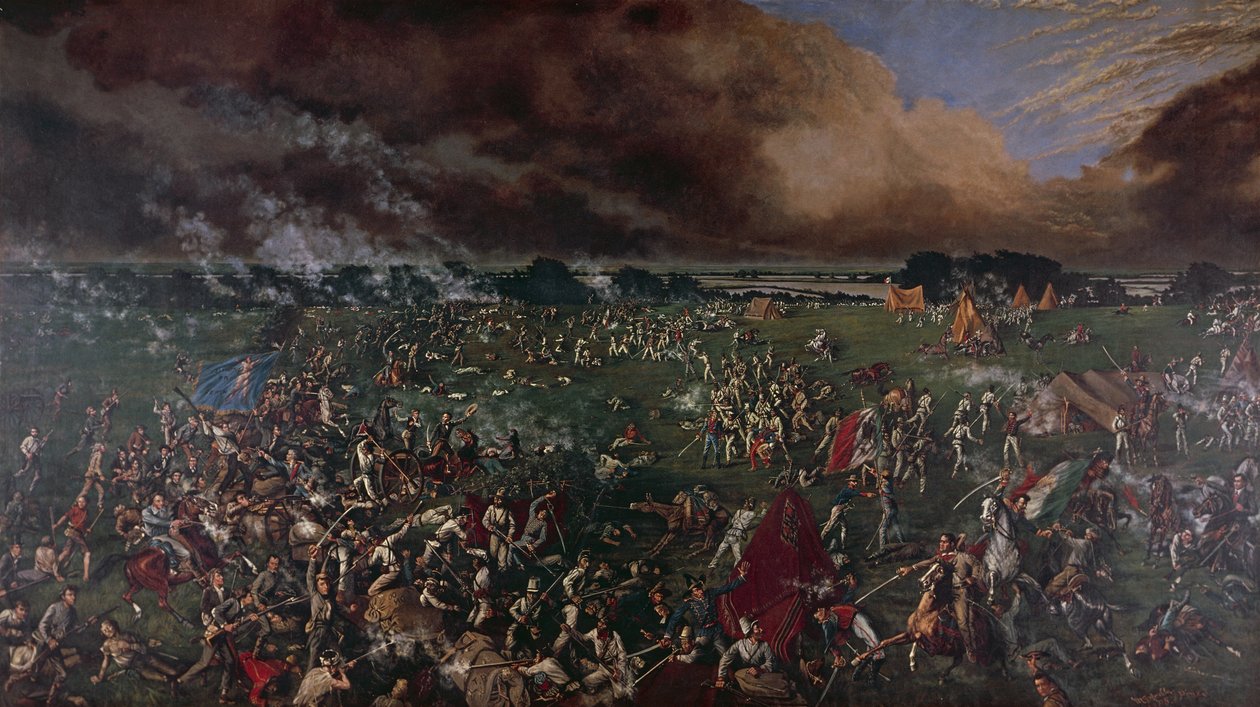 A San Jacinto-i csata 1836 alkotó: Henry Arthur McArdle