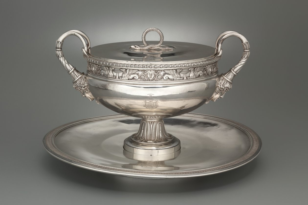Tálcával lefedett turén, 1798-1809 alkotó: Henry Auguste