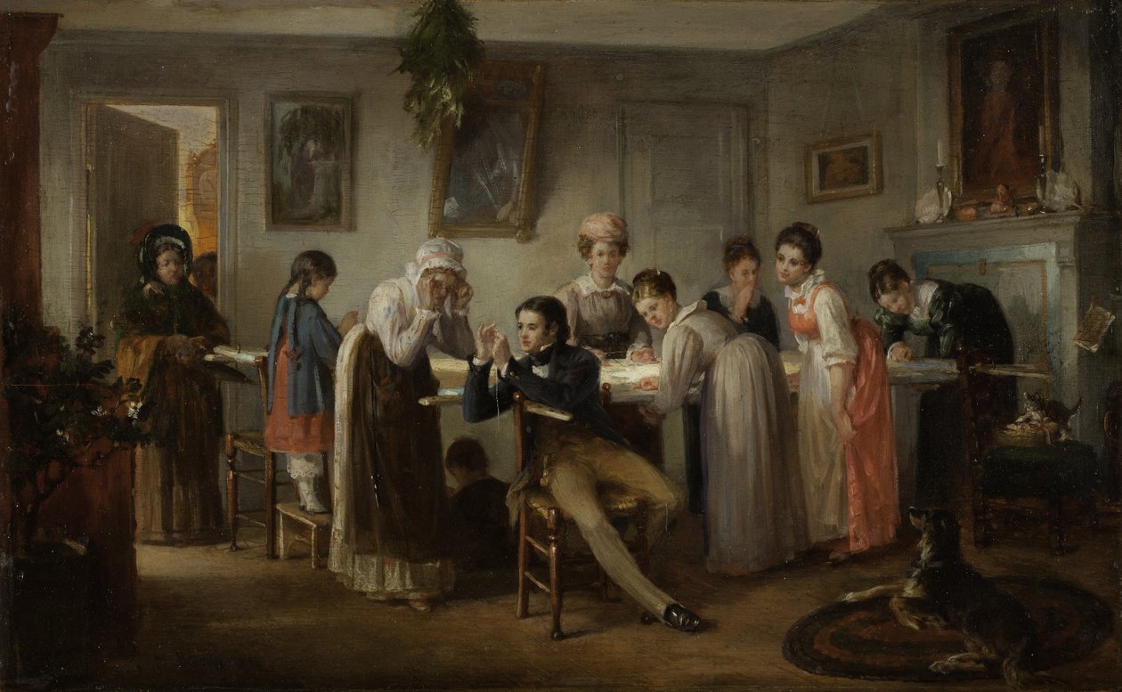 Foltvarró parti, 1872 alkotó: Henry Bacon