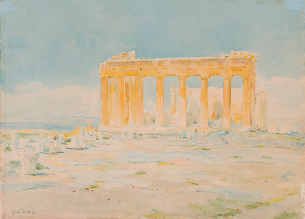 A Parthenon, Keleti homlokzat, n.d. alkotó: Henry Bacon