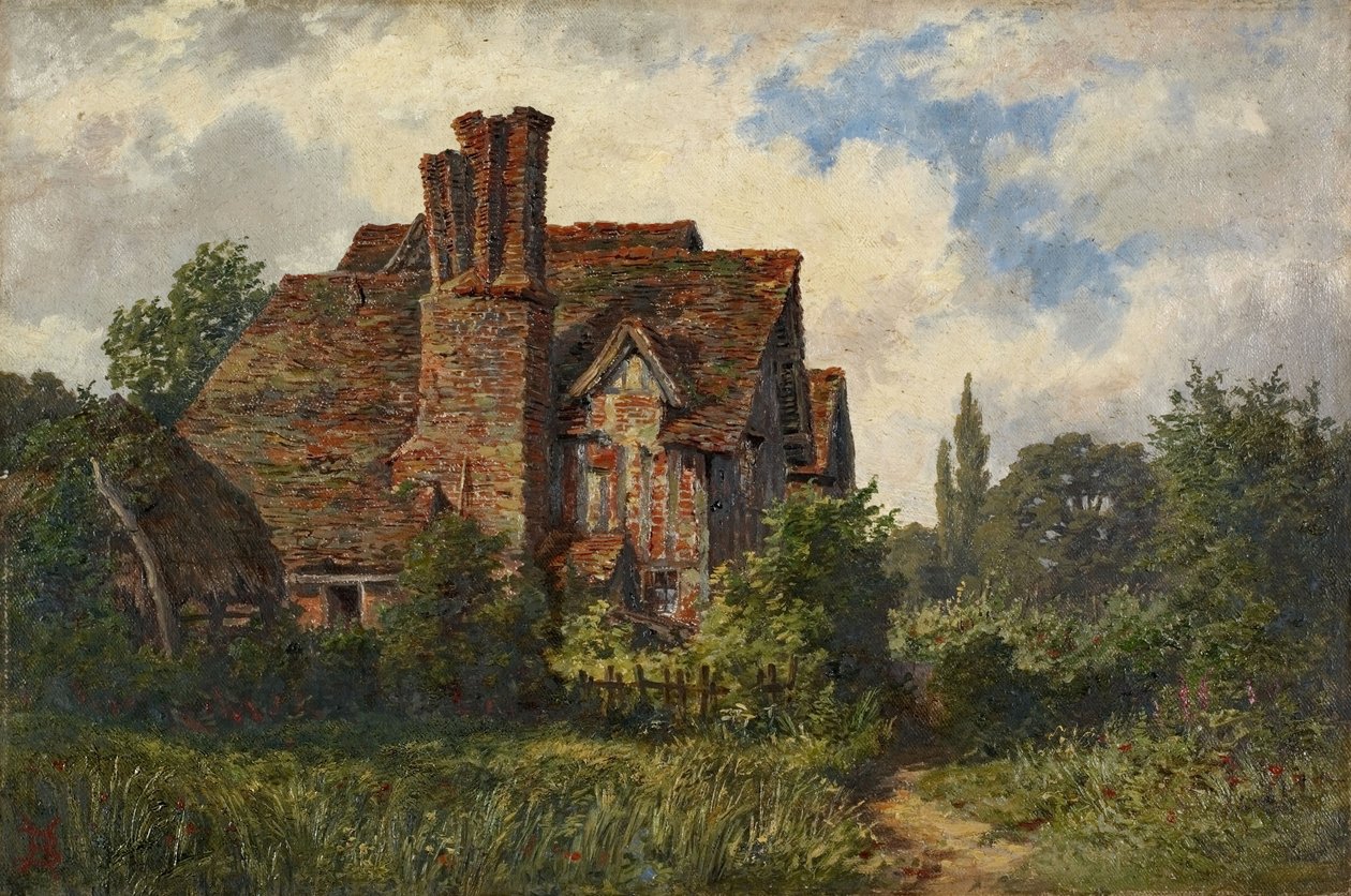 Selly Manor, Birmingham, 1864-75. alkotó: Henry Baker