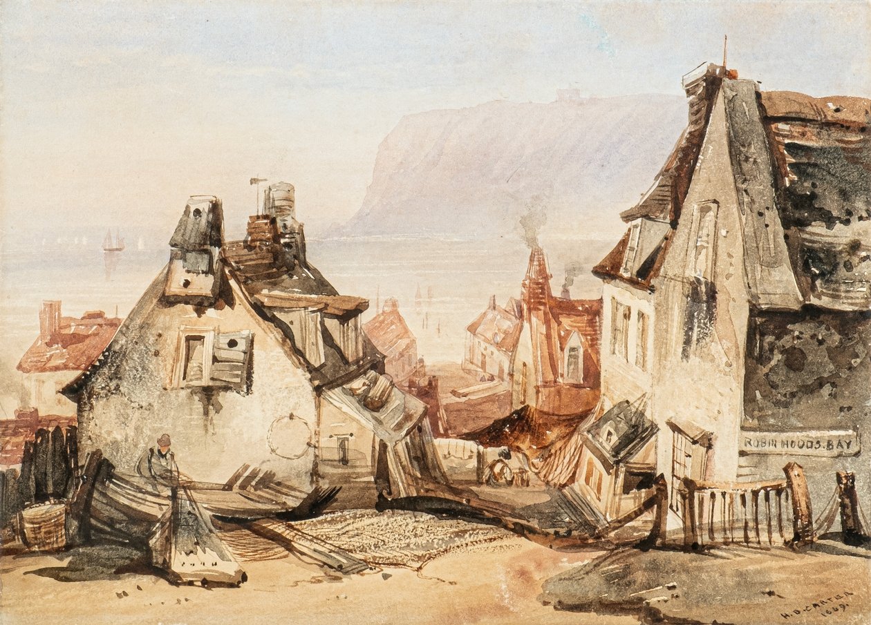 Robin Hoods Bay alkotó: Henry Barlow Carter