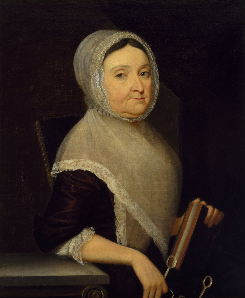 Mrs. Mary Cuthbert portréja, 1770-75 körül alkotó: Henry Benbridge