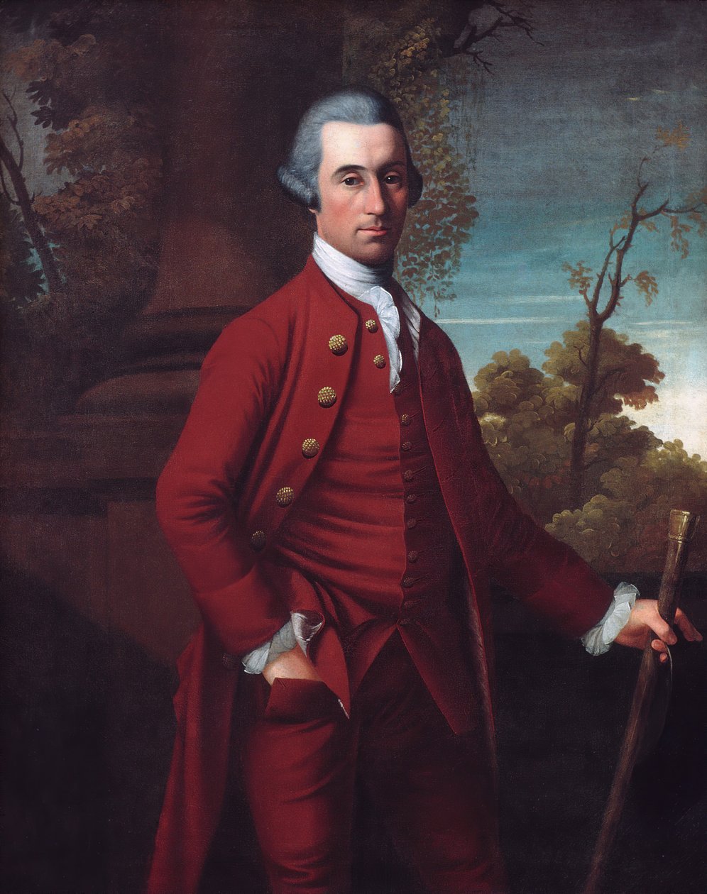 Egy úriember portréja, kb. 1770-72. alkotó: Henry Benbridge