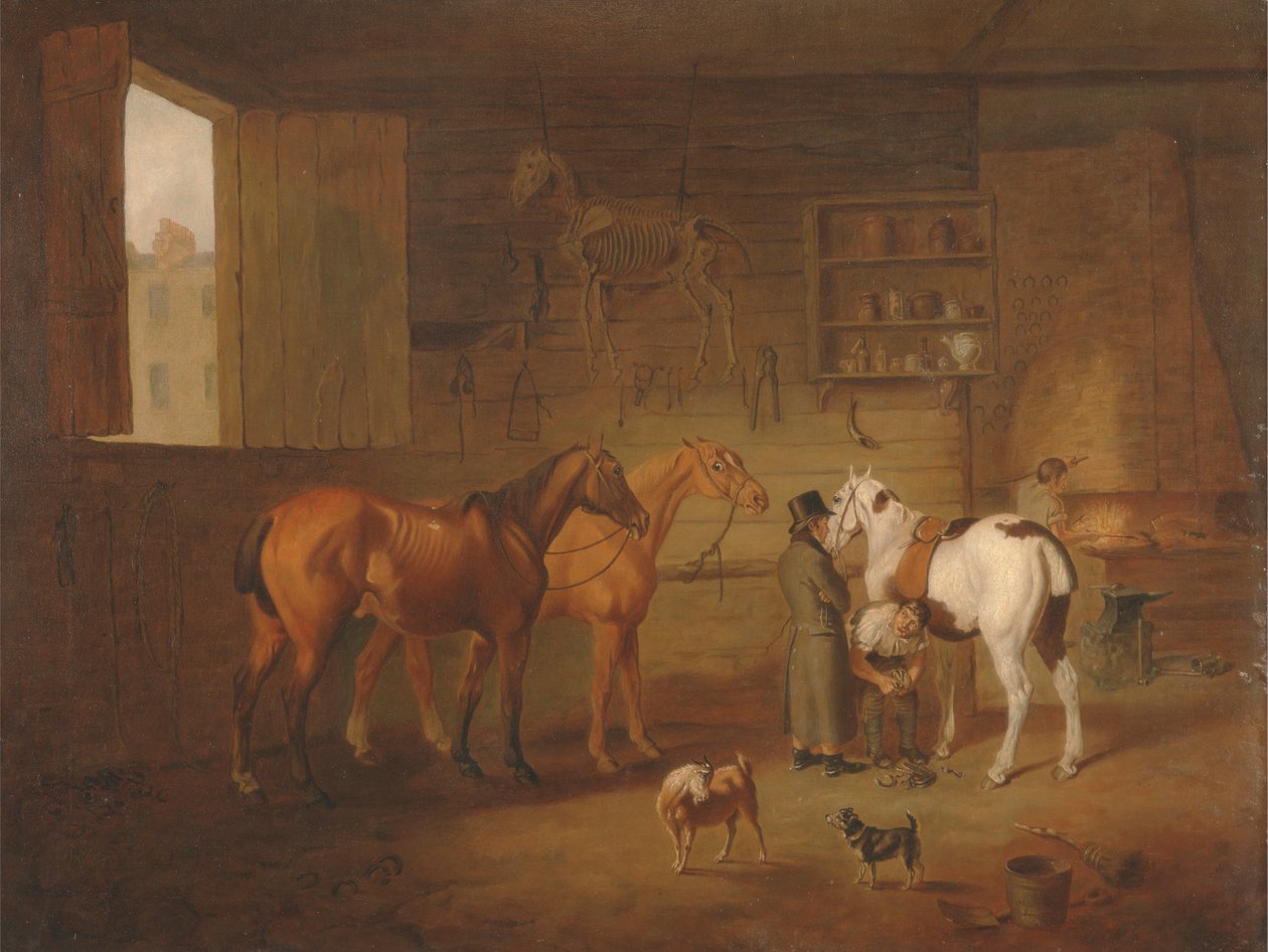 A kovácsműhely alkotó: Henry Bernard Chalon