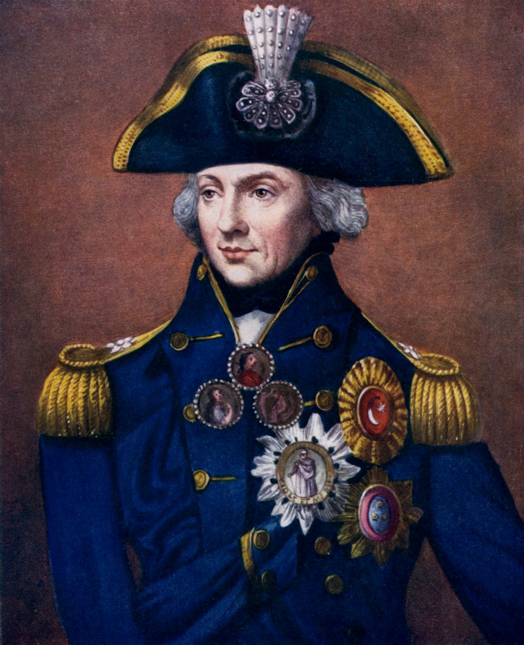 "Sir Horatio Nelson admirális", 1798-1799, 1920 alkotó: Henry Bone