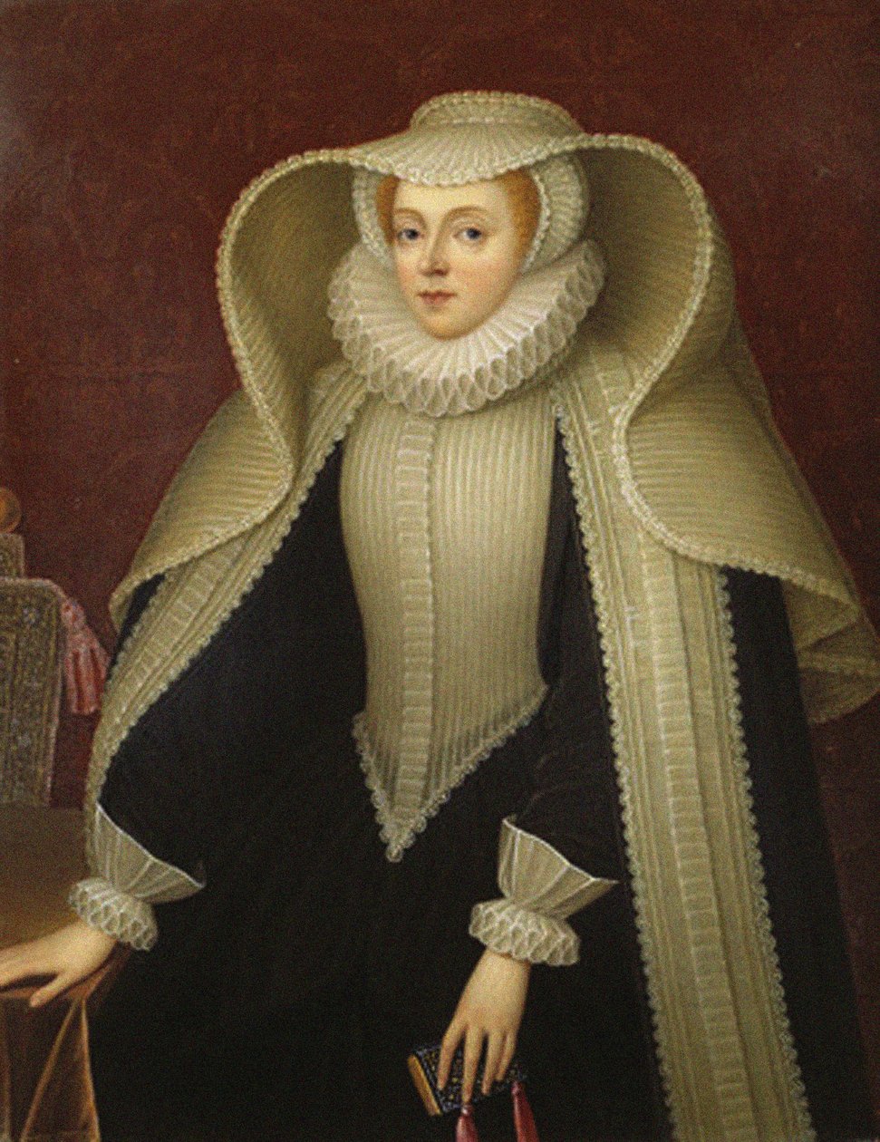 Elizabeth, Lady Hoby, született Elizabeth Cooke 1528-1609, 18. század vége. alkotó: Henry Bone