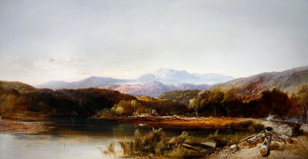 Észak-Walesben (olaj, vászon) alkotó: Henry Bright