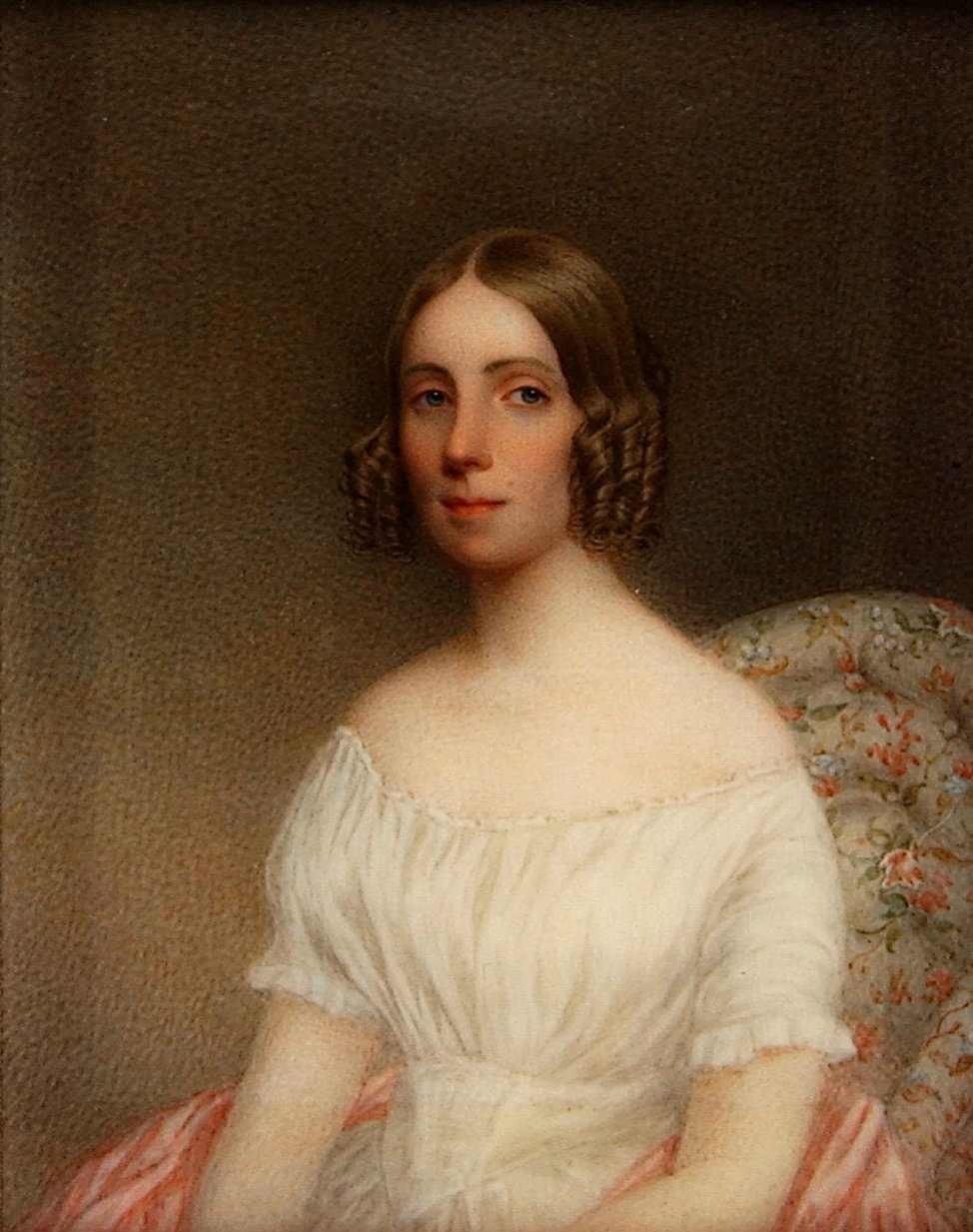 Hölgy portréja, kb. 1850. alkotó: Henry Brintnell Bounethea