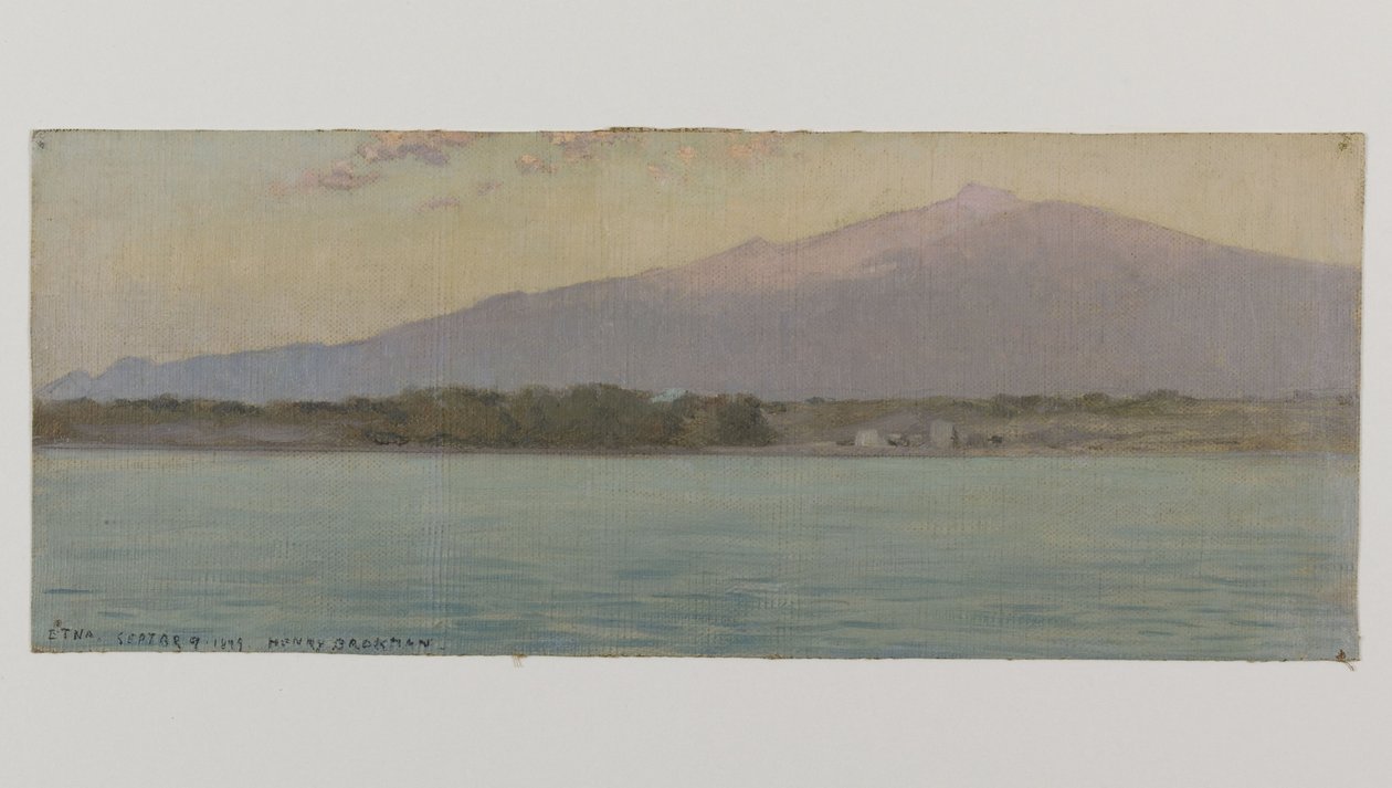 Etna (Szicília) alkotó: Henry Brokman Knudsen