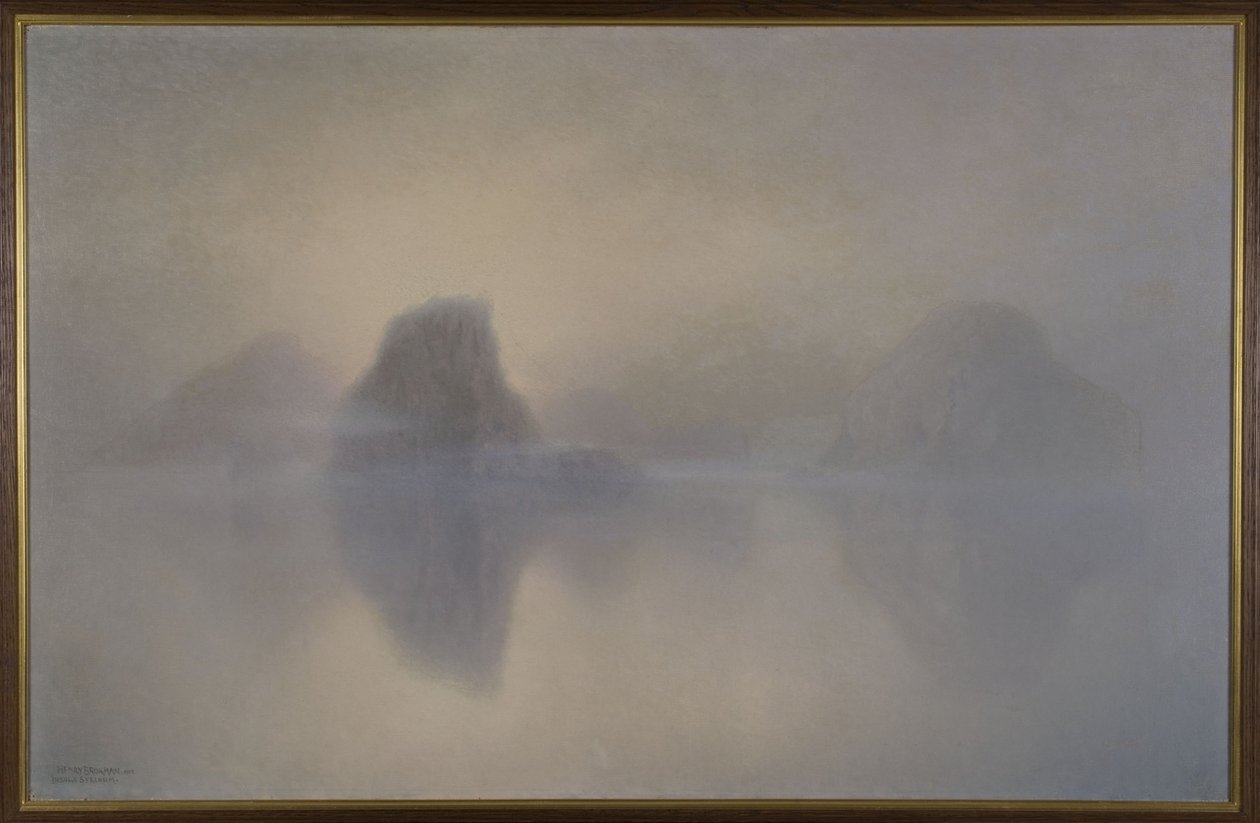 Insulae syrenum, 1902-ben (olaj, vászon) alkotó: Henry Brokman Knudsen