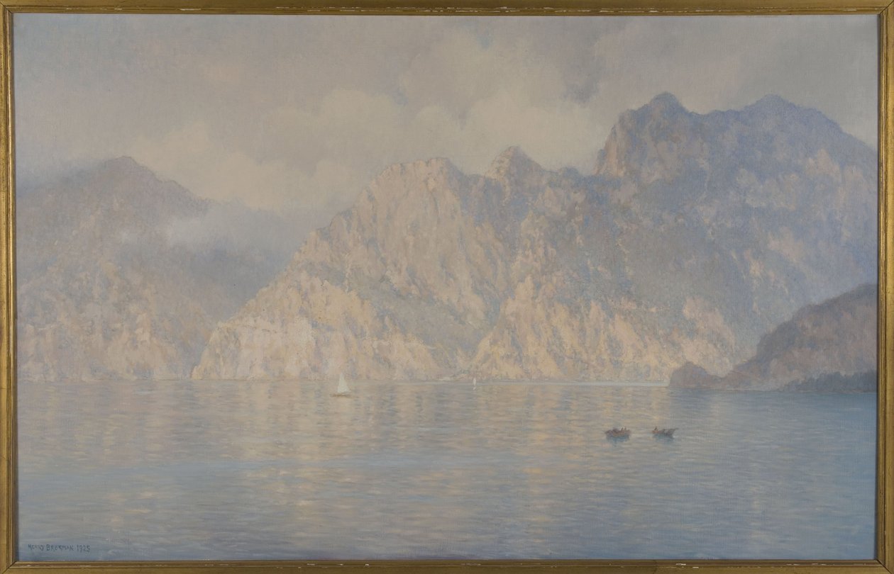 Torbole (Garda-tó, Olaszország) alkotó: Henry Brokman Knudsen