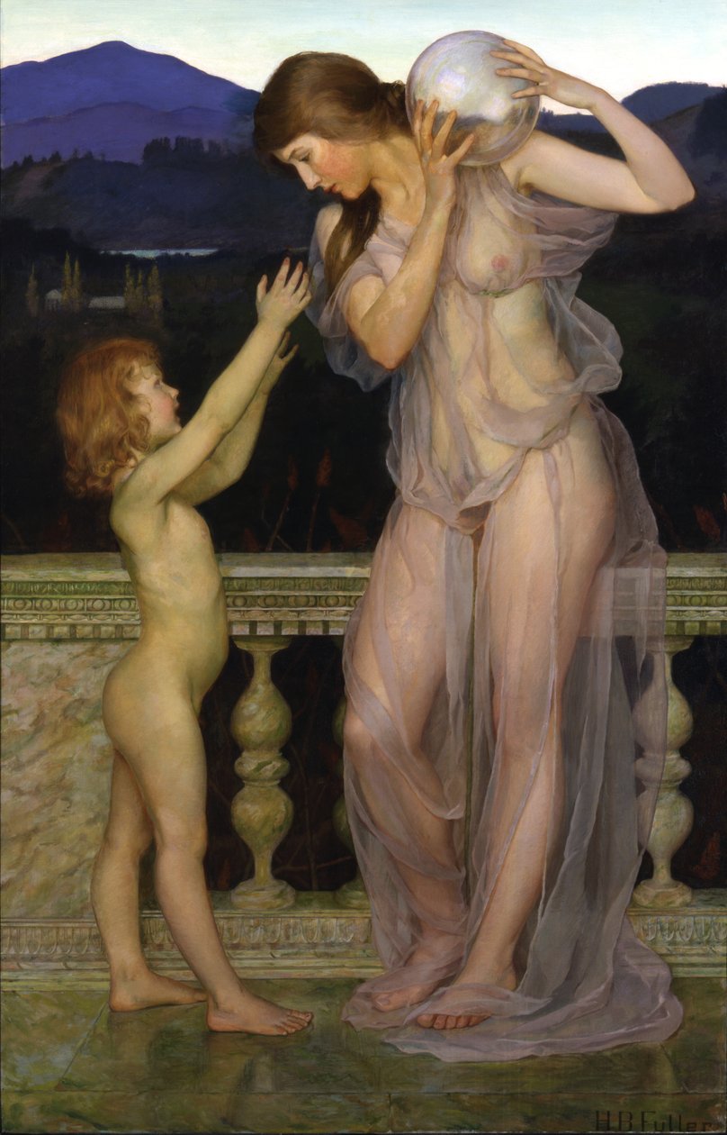Illúziók, 1900 körül (olaj, vászon) alkotó: Henry Brown Fuller