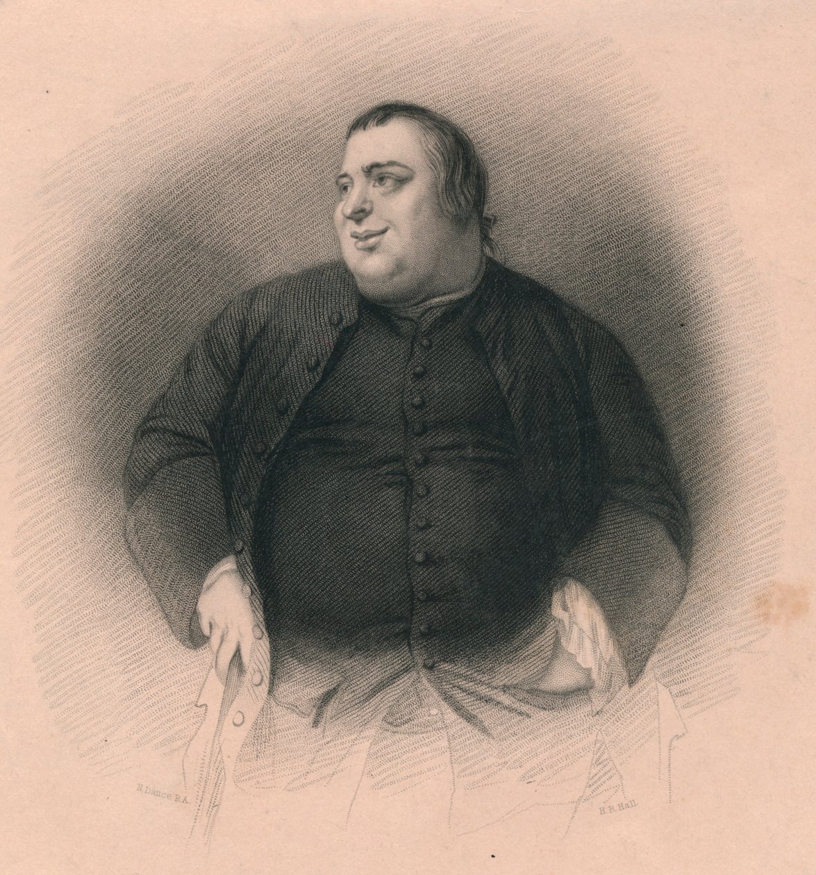 Francis Grose, 1731-1791, 19. század alkotó: Henry Bryan Hall I