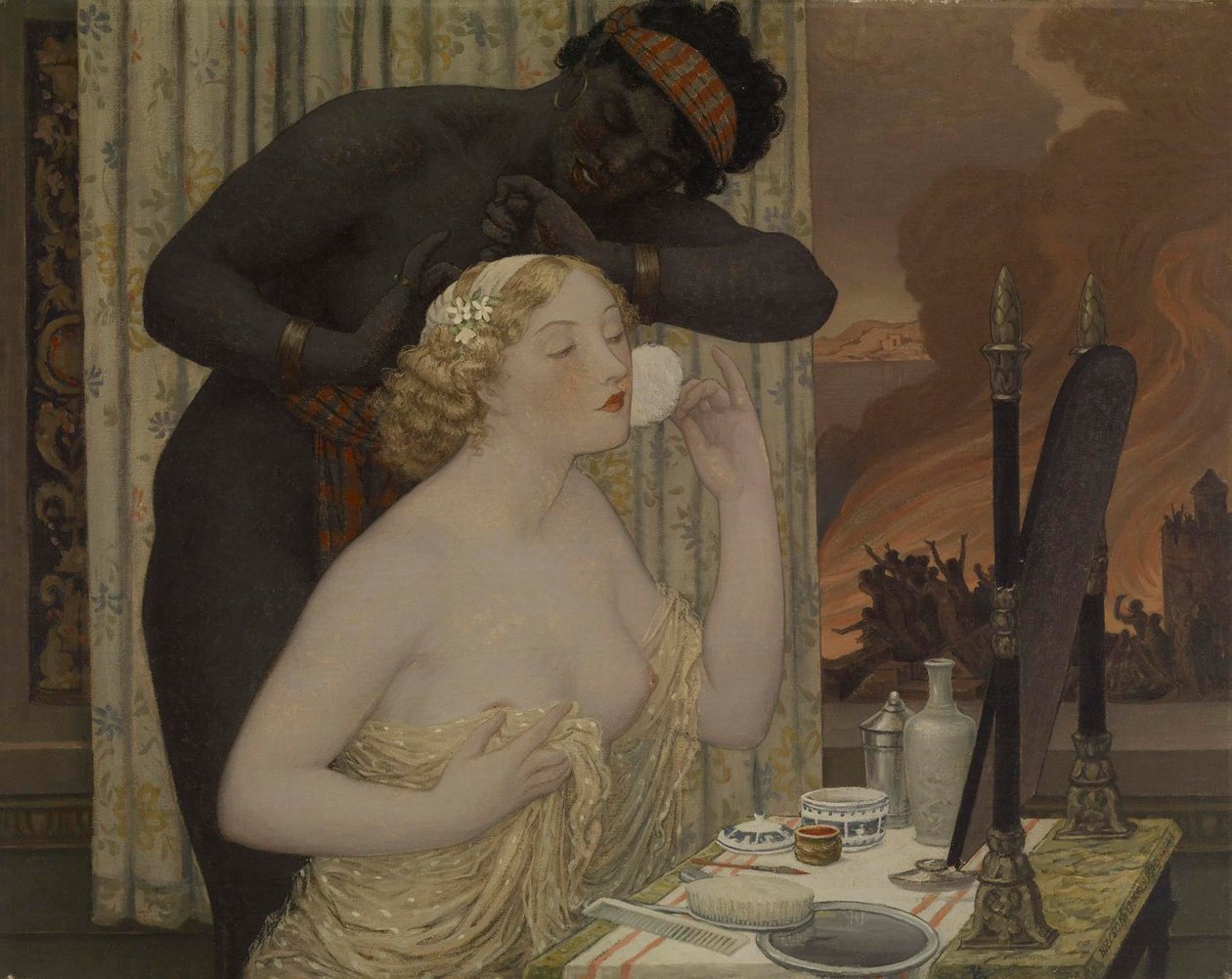 Helen vécéje, 1914 alkotó: Henry Bryson Burroughs