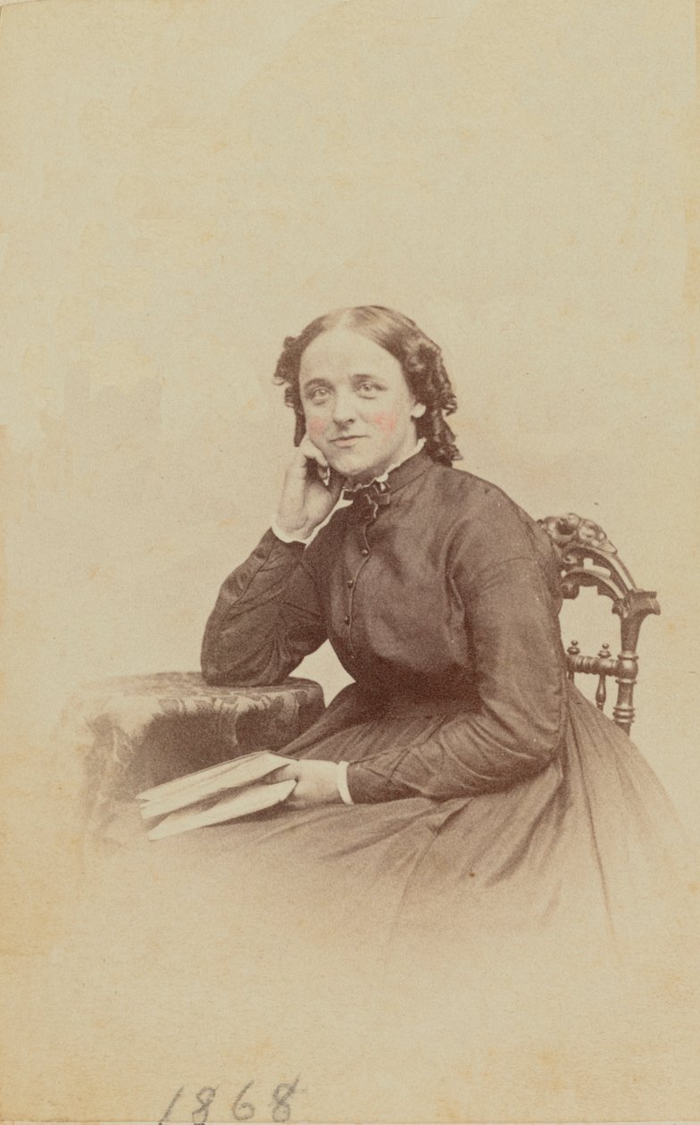 Sally Cadwallader Ely portréja, 1862-1869. alkotó: Henry C. Phillips