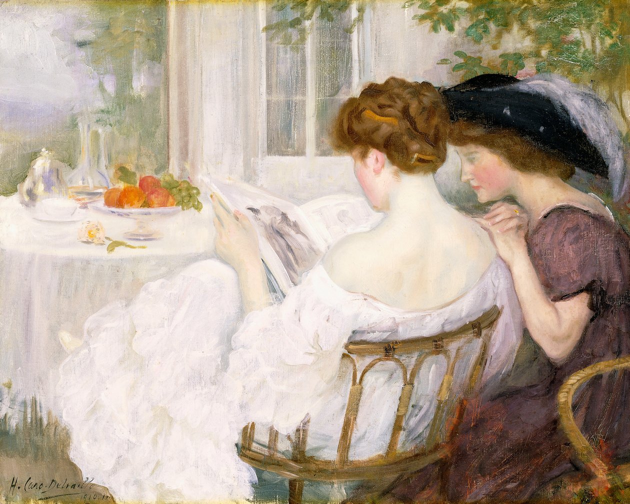 A levél, 1910 alkotó: Henry Caro Delvaille
