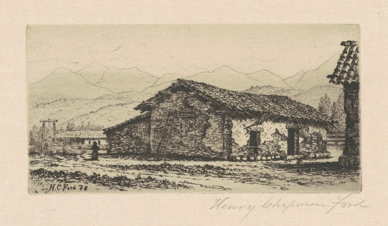 Adobe House, 1888. alkotó: Henry Chapman Ford