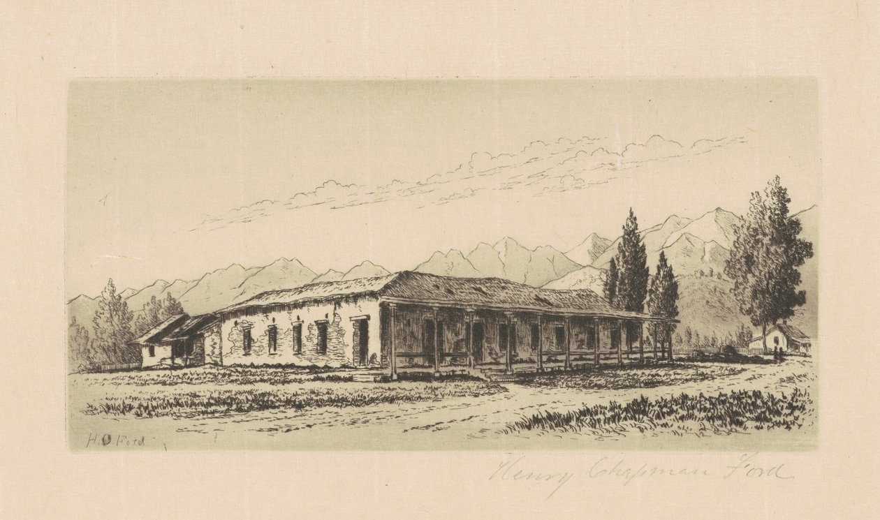 Aguirre-ház (Santa Barbara) alkotó: Henry Chapman Ford