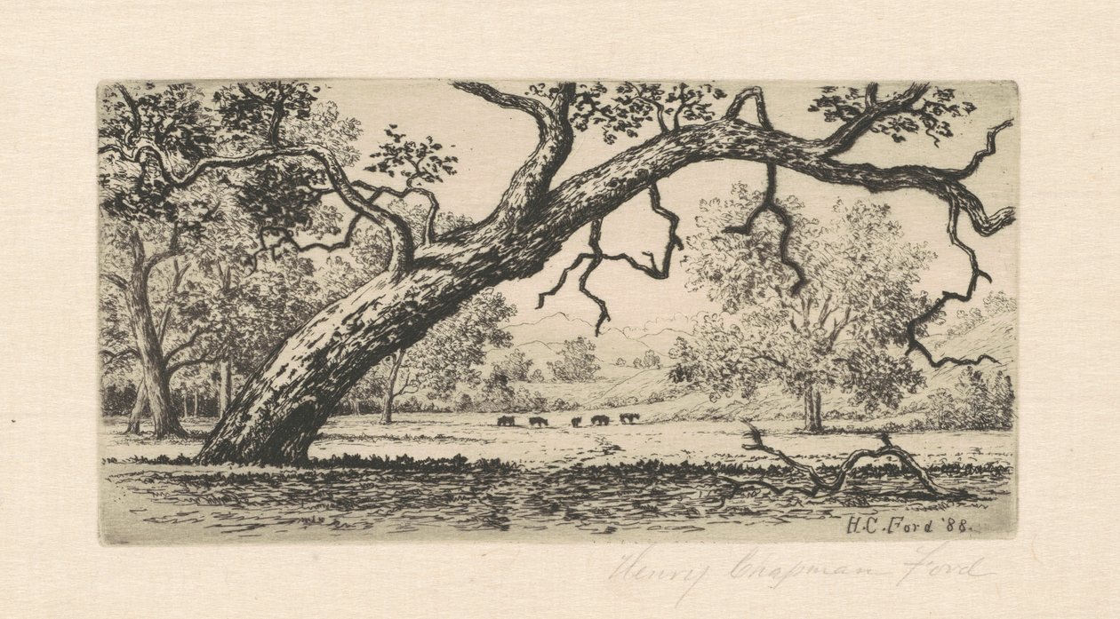 Kaliforniai táj, 1888. alkotó: Henry Chapman Ford