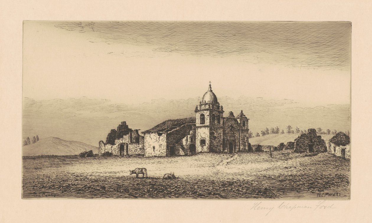 San Carlos Borromeo küldetés alkotó: Henry Chapman Ford