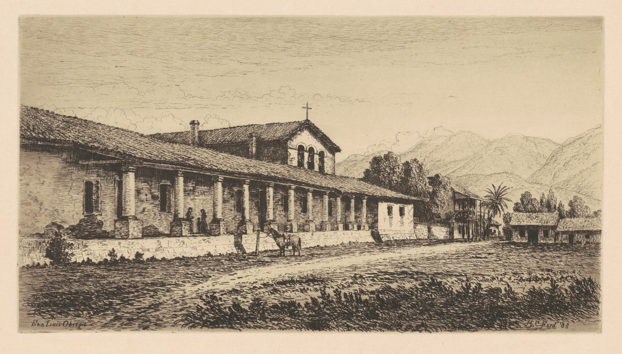 San Luis Obispo misszió alkotó: Henry Chapman Ford