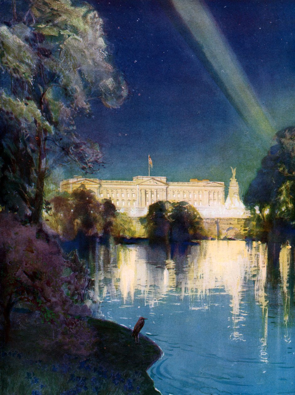 A Buckingham-palota VI. György király koronázási ünnepségén 1937-ben alkotó: Henry Charles Brewer