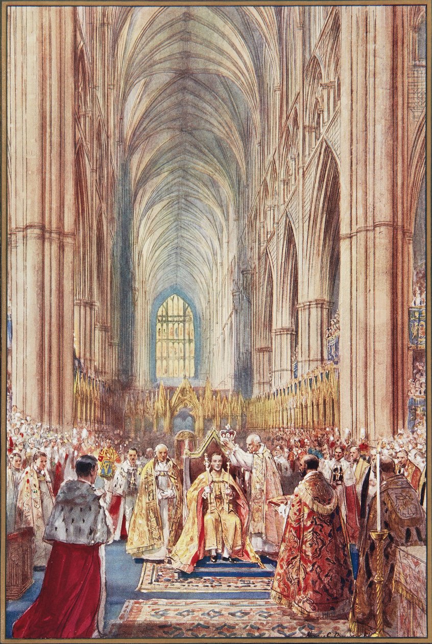 György király koronázása VI alkotó: Henry Charles Brewer