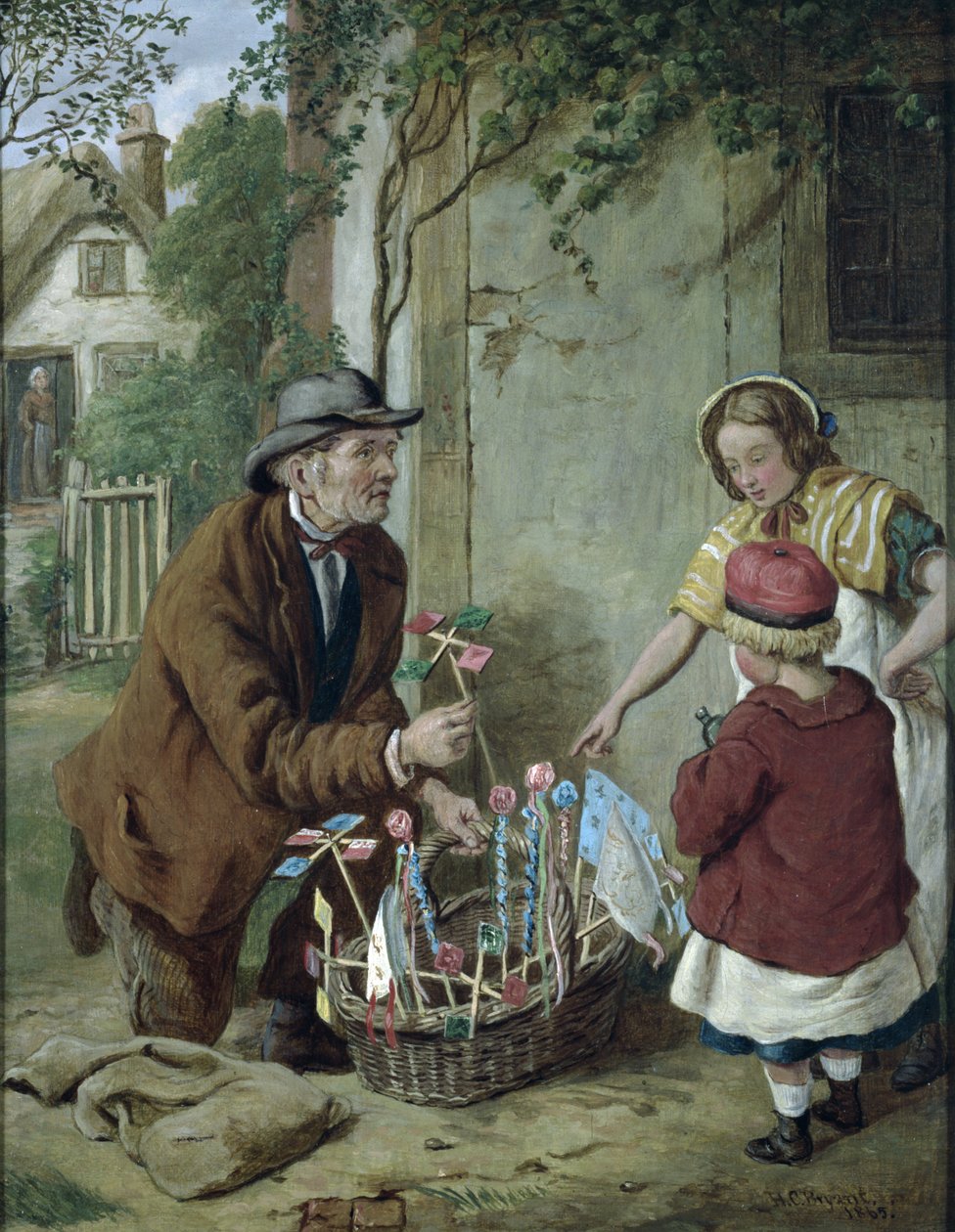 Az új játék, 1865 alkotó: Henry Charles Bryant