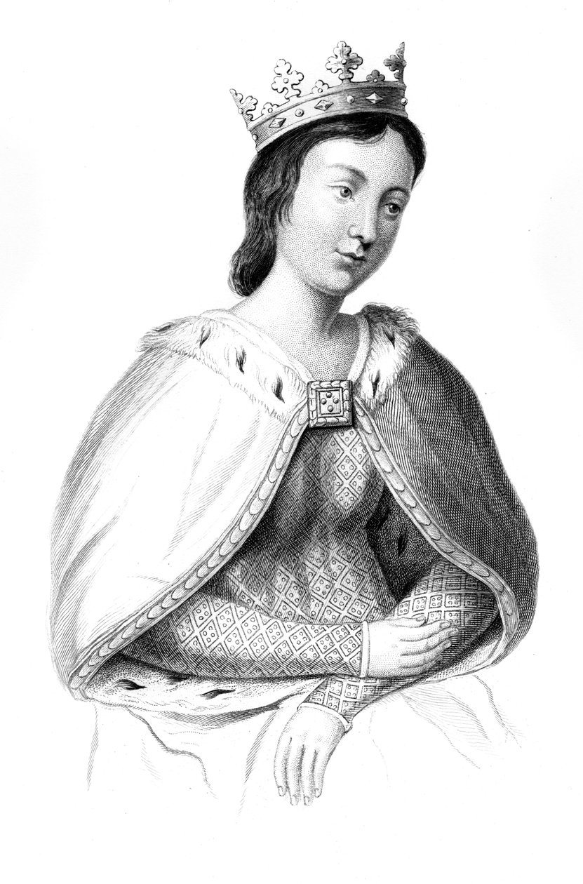 Provence-i Eleanor c1223-1291, 1851. alkotó: Henry Colburn
