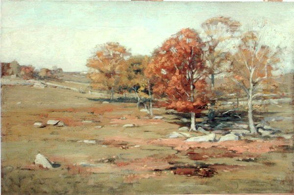 Őszi táj alkotó: Henry Cook White