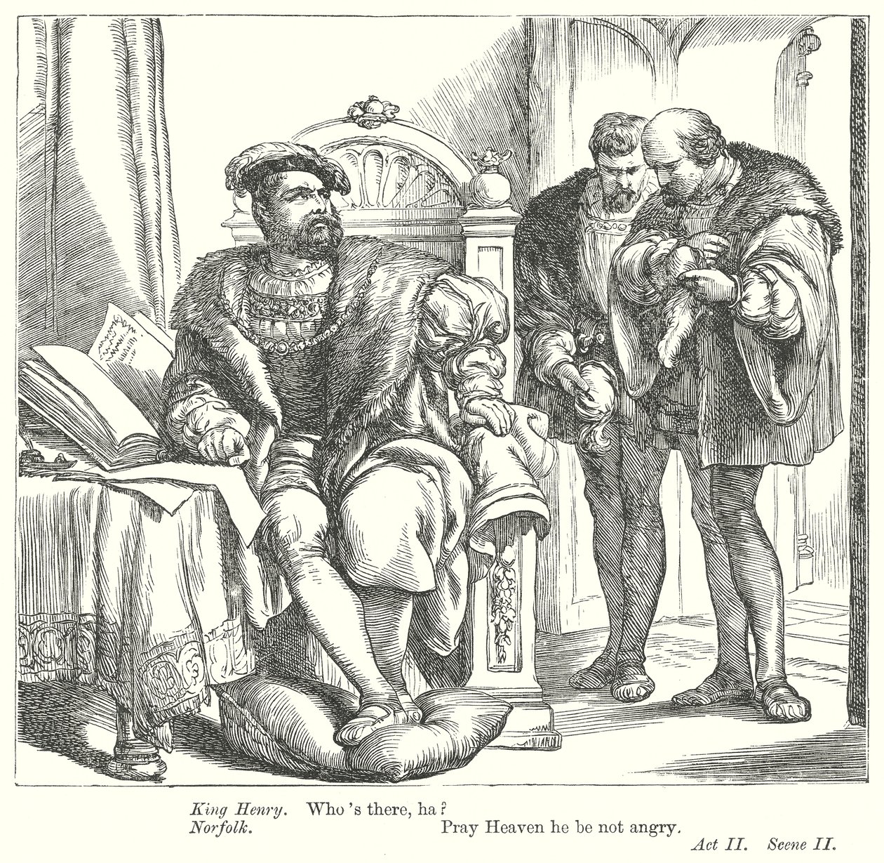 VIII. Henrik király (metszet) alkotó: Henry Courtney (after) Selous