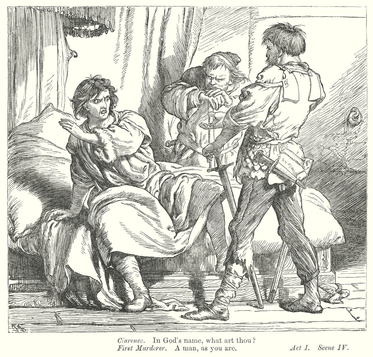 III. Richárd király (metszet) alkotó: Henry Courtney (after) Selous