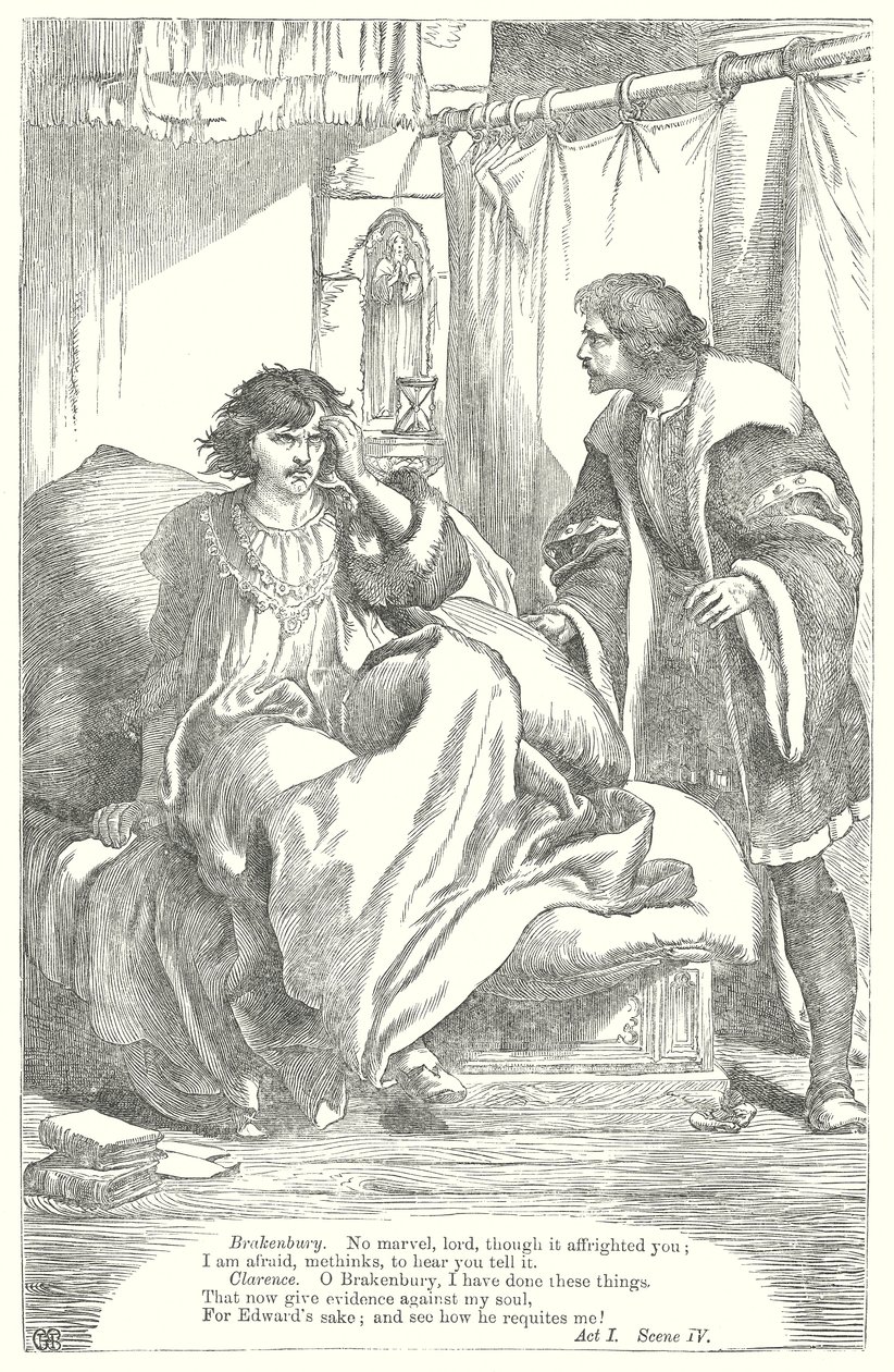 III. Richárd király (metszet) alkotó: Henry Courtney (after) Selous