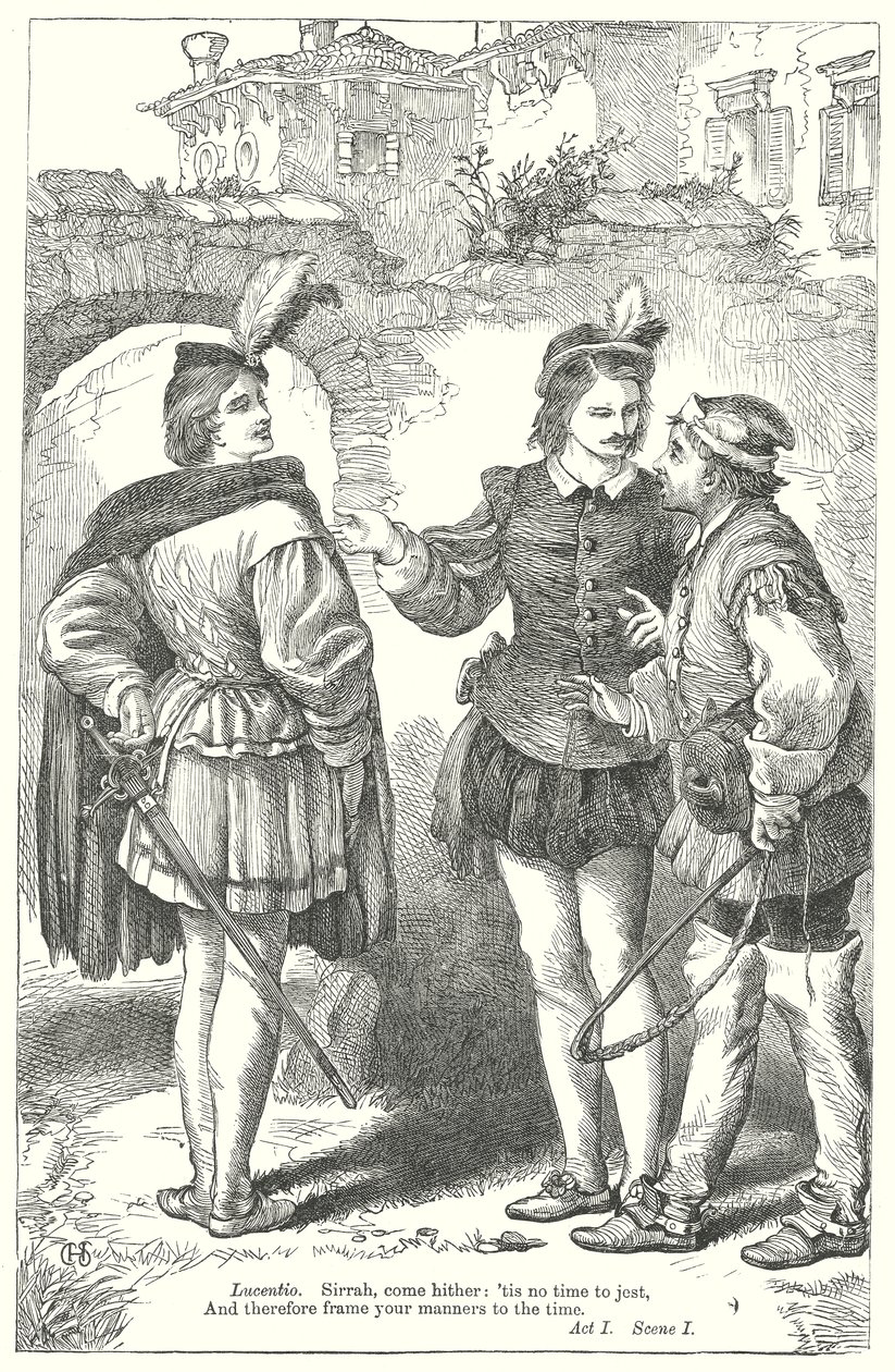 A cickány megzabolázása (metszet) alkotó: Henry Courtney (after) Selous