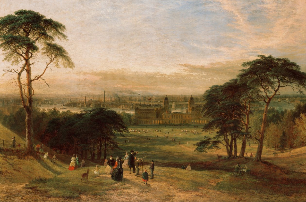 London Greenwich Hillből alkotó: Henry Dawson