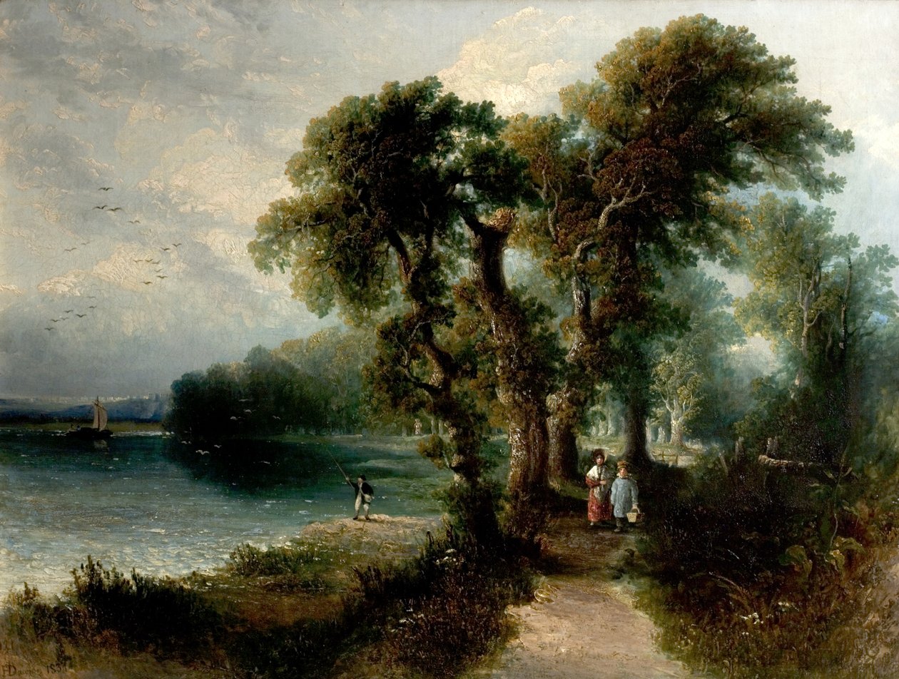 Nottingham a Wilford Grove-ból, 1831 alkotó: Henry Dawson