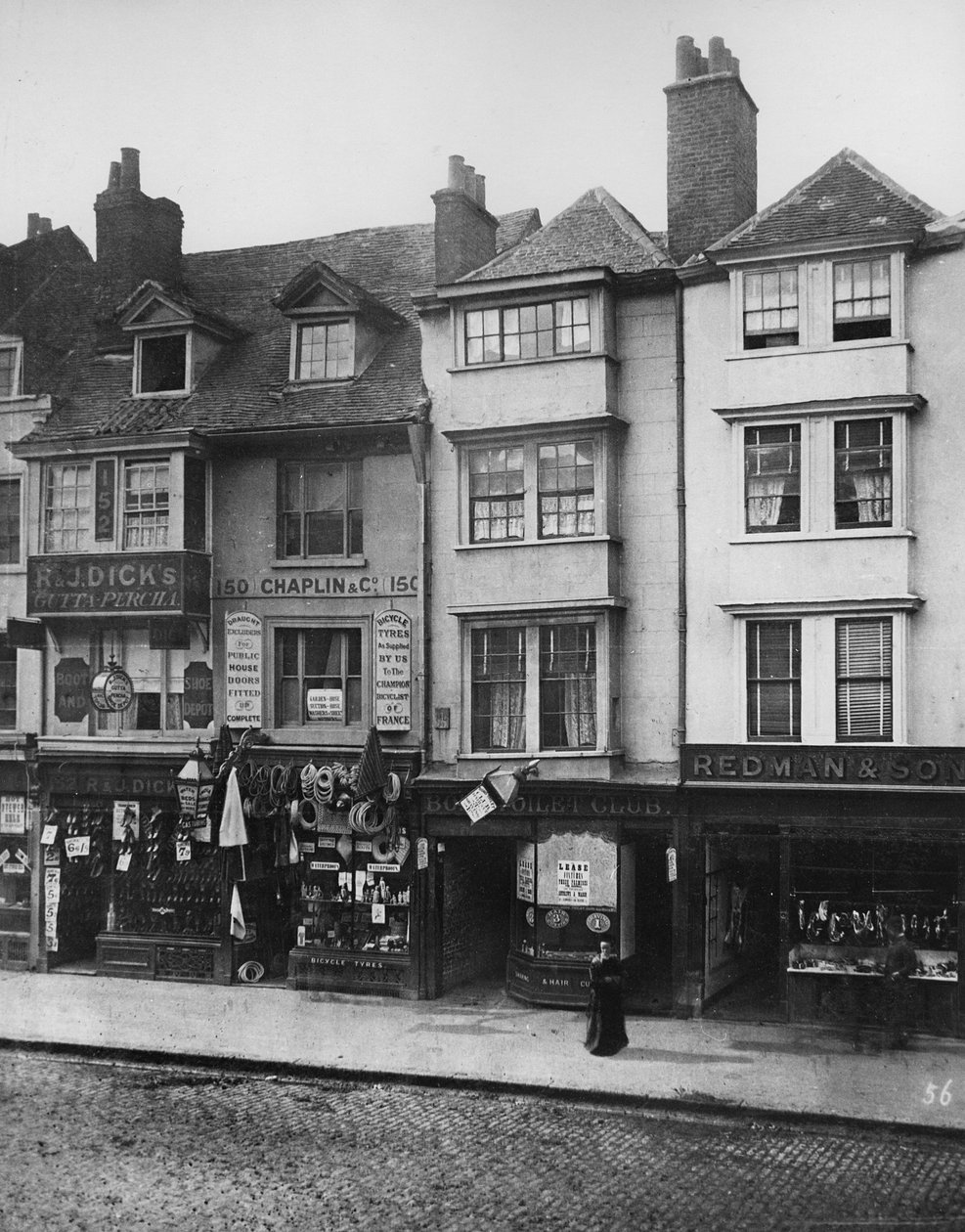 Borough High Street, 1881 körül alkotó: Henry Dixon