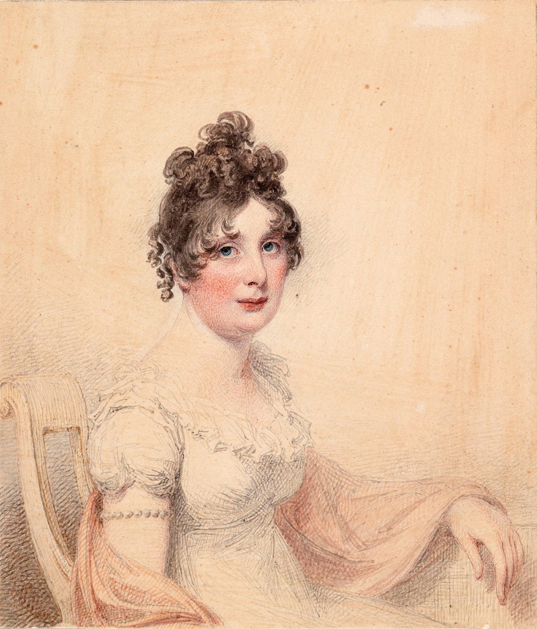 Lady Juliana Saint Aubyn (1769-1856) alkotó: Henry Edridge