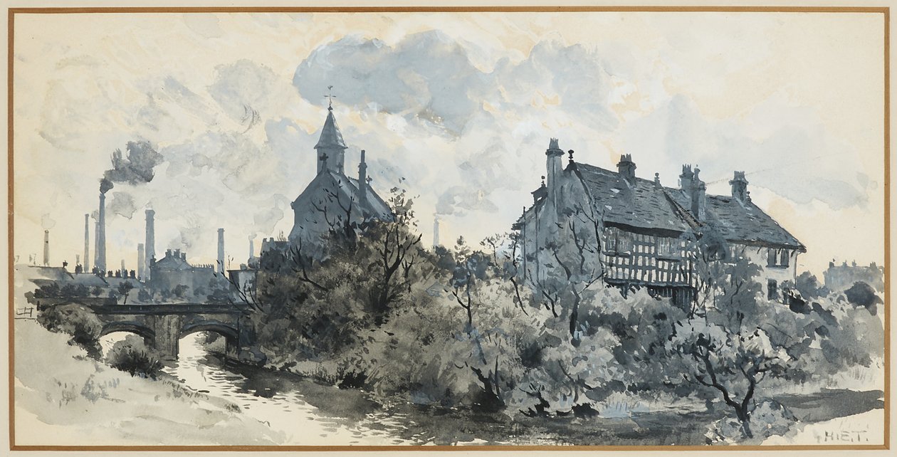 Clayton Old Hall alkotó: Henry Edward Tidmarsh