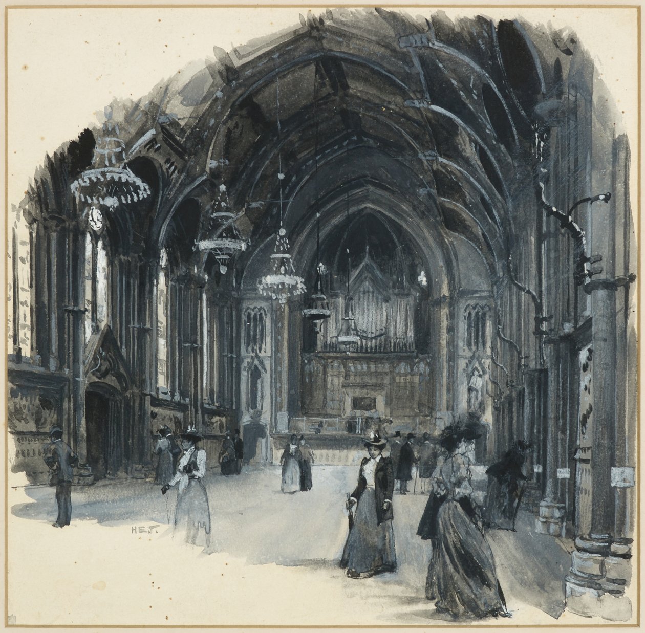 Great Hall, Town Hall alkotó: Henry Edward Tidmarsh