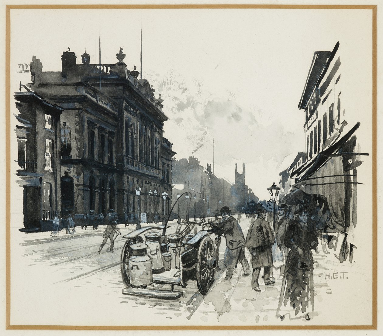 Hulme városháza, Stretford Road alkotó: Henry Edward Tidmarsh