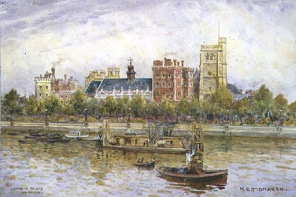 Lambeth Palota és templom alkotó: Henry Edward Tidmarsh