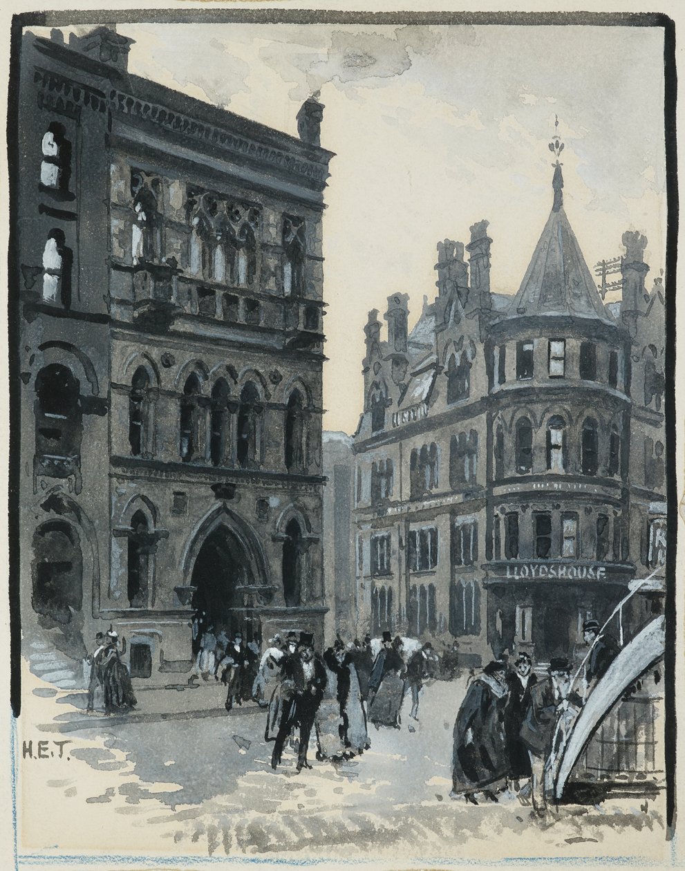 Emlékterem, Albert tér alkotó: Henry Edward Tidmarsh